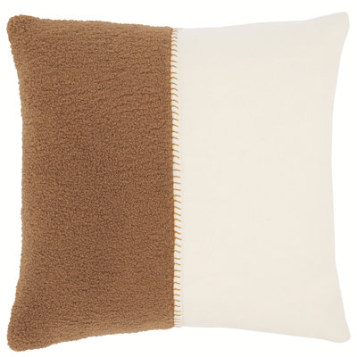 Parker Wool Blend Throw Square Pillow Cover & Insert