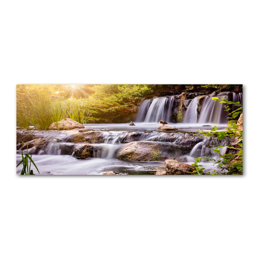 Waterfall - Wrapped Canvas Print
