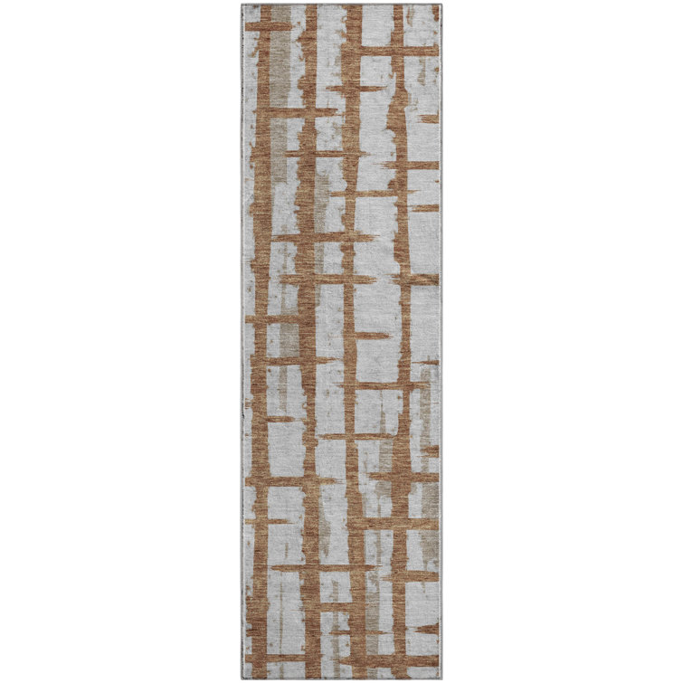 Premium Machine Washable Prisco Paprika Rug