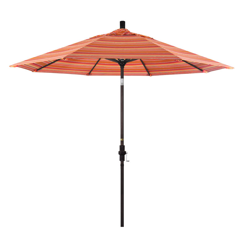 Parasol 9 'Market Sunbrella, Sunbrella® mangue rayé Dolce