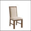 Chaises d'appoint de style transitionnel 2 pièces