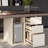 Premium Walnut Desktop Desk-698639294