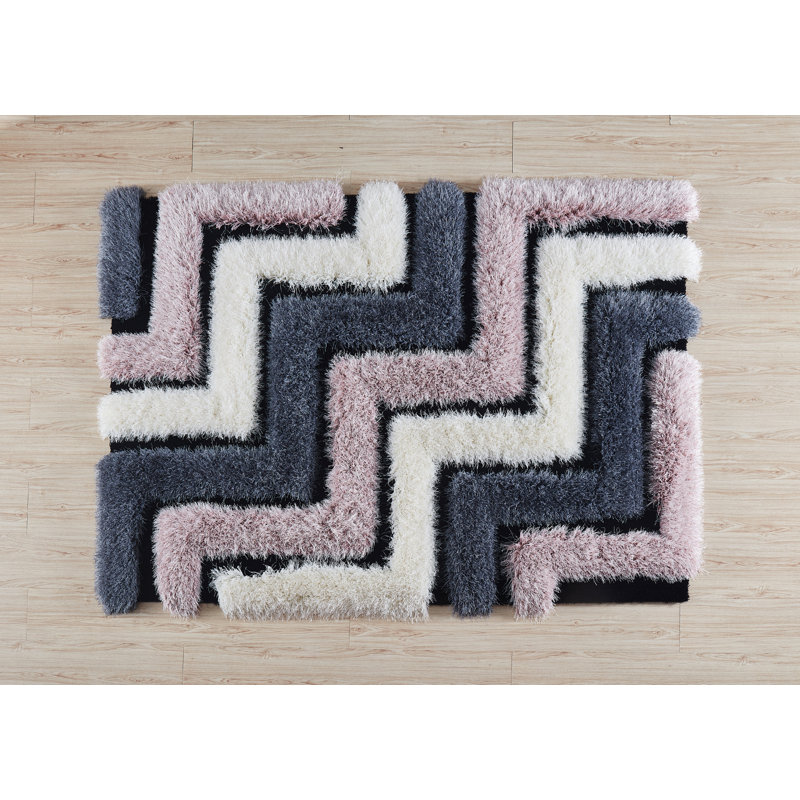 Barrelville Geometric Indoor Rug, Rectangle 8' x 10'
