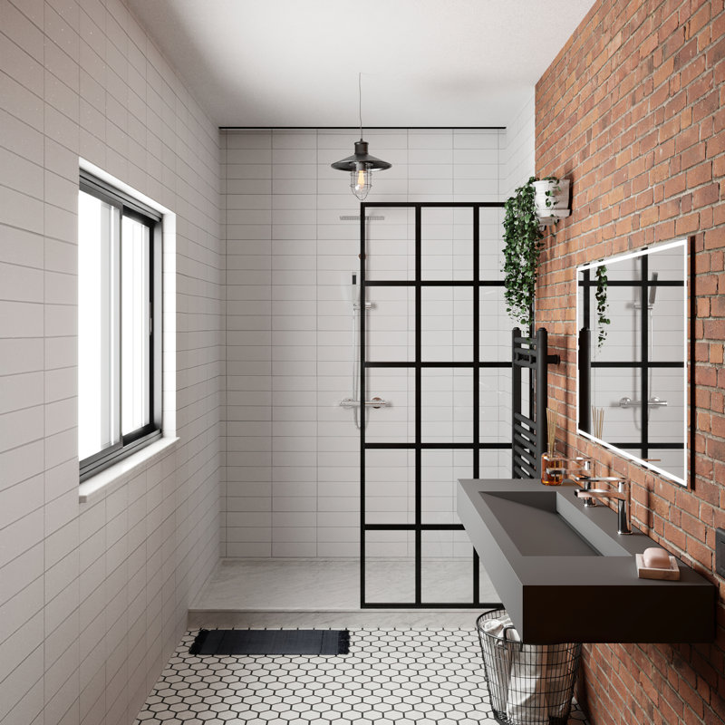 Pyramid 60" Wall Mounted Rectangular Solid Surface Bathroom Trough Sink in Matte Finish - Gray, With Faucet Holes, Gray