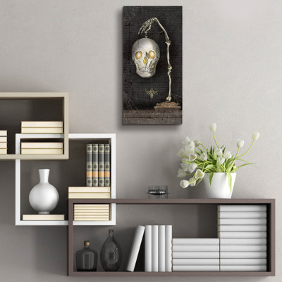 Apothecary Noir 7 No Words' by Sue Schlabach Acrylic Glass Wall Art