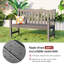 Banc d'extérieur imperméable 49 po 49 po-519563652