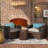2 - Person Patio Conversation Set with Cushions