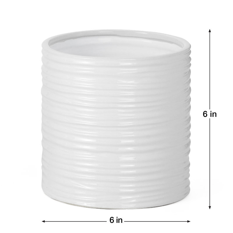 Adelya Table Vase 1, 6" H x 6" W x 6" D