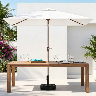 Parasol de patio 10 x 6,5 pi