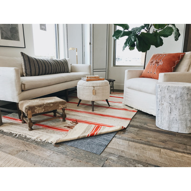 Sous-tapis antidérapant à double surface Pays de Galles (0,25 po), Rectangle 3 pi x 5 pi