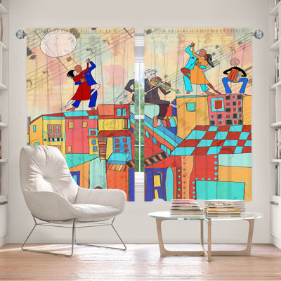 Delaughter Room Darkening Curtain Pair