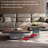 Italian square solid wood coffee table set-808765440
