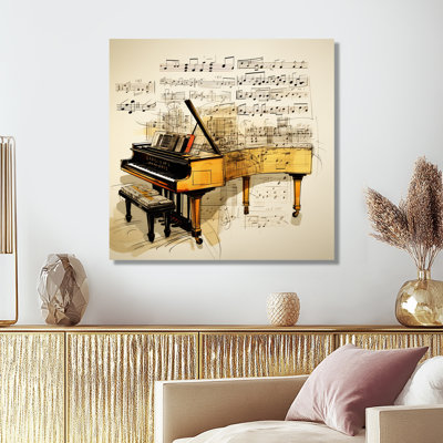 Acushnet - Piano Wall Art Print