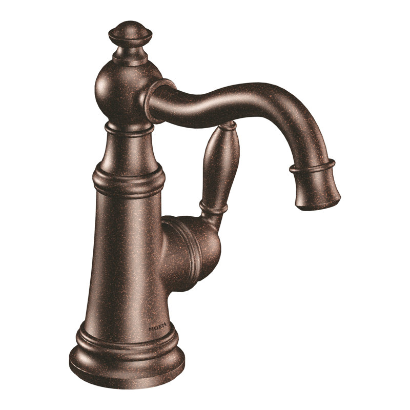 Weymouth Single Hole Bathroom Faucet With Drain Assembly, Oil Rubbed Bronze