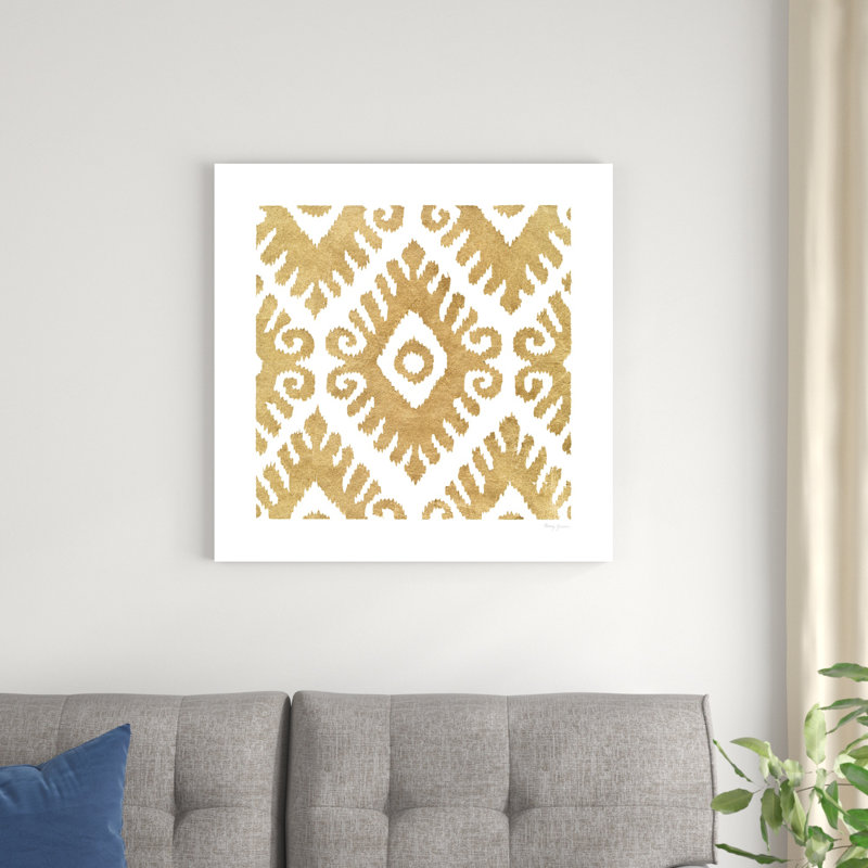 «Simply Elegant VII» par Nancy Green - peinture sur toile tendue, H 30 po x l 30 po