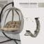 Steel Hammock Chair Stand