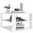 Manufactured Wood Frame Single Coffee Table with Storage-805844973