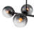 8-Light Gradient Glass Linear Chandelier-1434280433