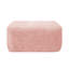 373-001 / repose-pieds / rose / peluche