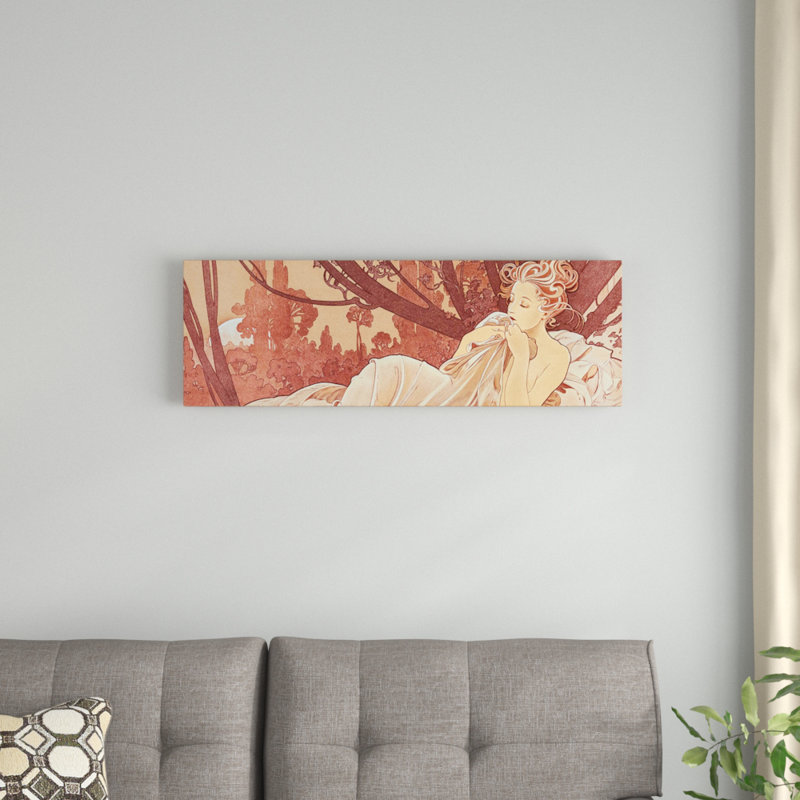 «Sepia», reproduction sur toile, H 12 po x l 36 po x P 1,5 po, Toile tendue