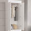 Armoire Alabama, une grande armoire, deux tiroirs