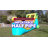 Sportspower™ Half Pipe 17' Inflatable Water Slide with Basketball Hoop, Heavy Duty, Backyard Summer Fun, Ages 3-12, Lifetime Warranty on Included Blower