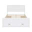 Base de lit en bois avec tiroirs-530677846