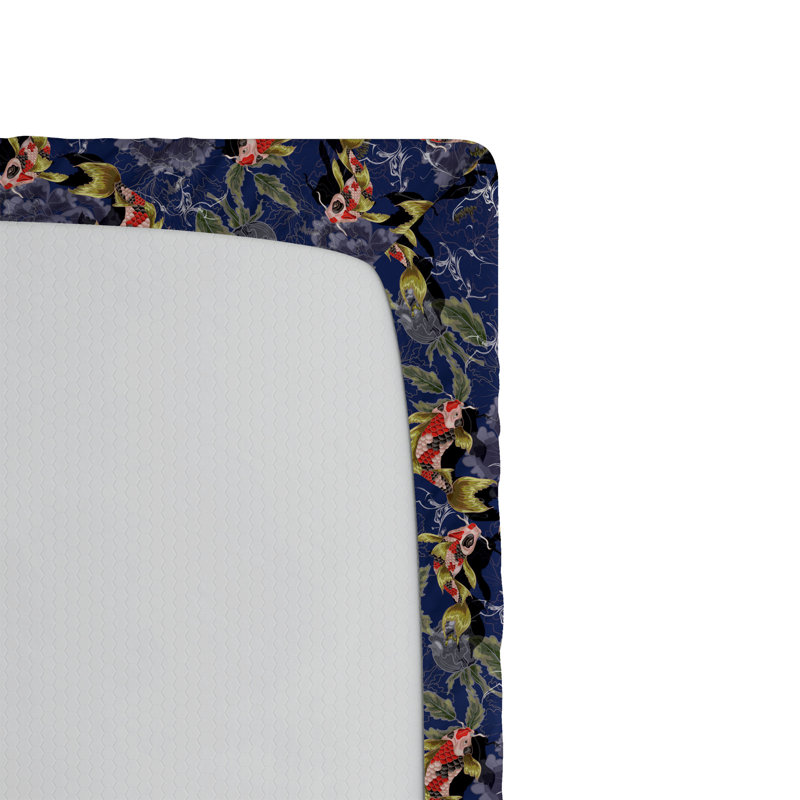 Drap-housse japonais Ambesonne, Drap-housse de taille très grand