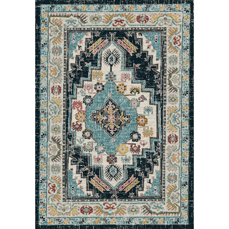 Lavertue Oriental Indoor Rug, Rectangle 7'10" x 10'10"