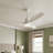  52-inch Modern Ceiling Fan with Light, 3 Solid Wood Blades, DC Motor, 6 Speeds, Downrod Mount for Bedroom, Living Room-1336089355-1336089354