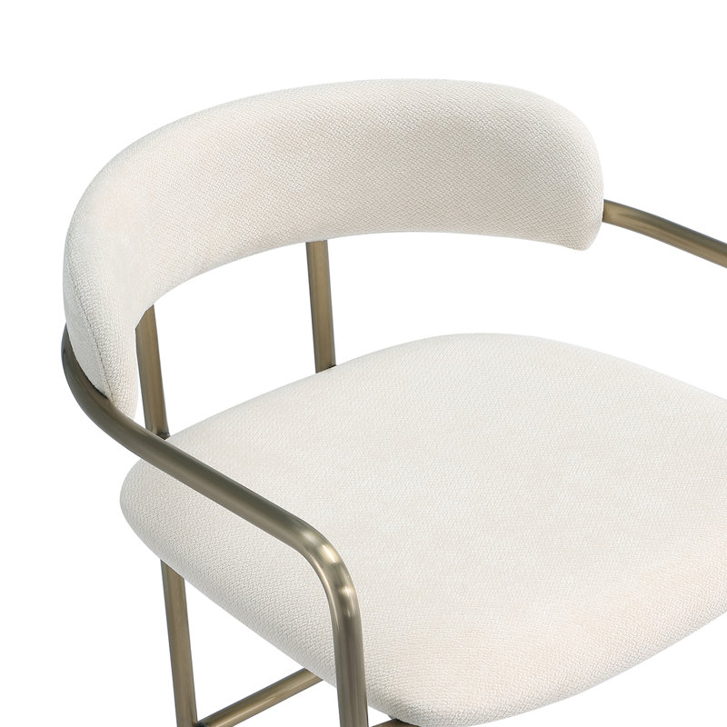 Tabouret de comptoir Seren, Albâtre, Tabouret de comptoir (siège d'une hauteur de 26,4