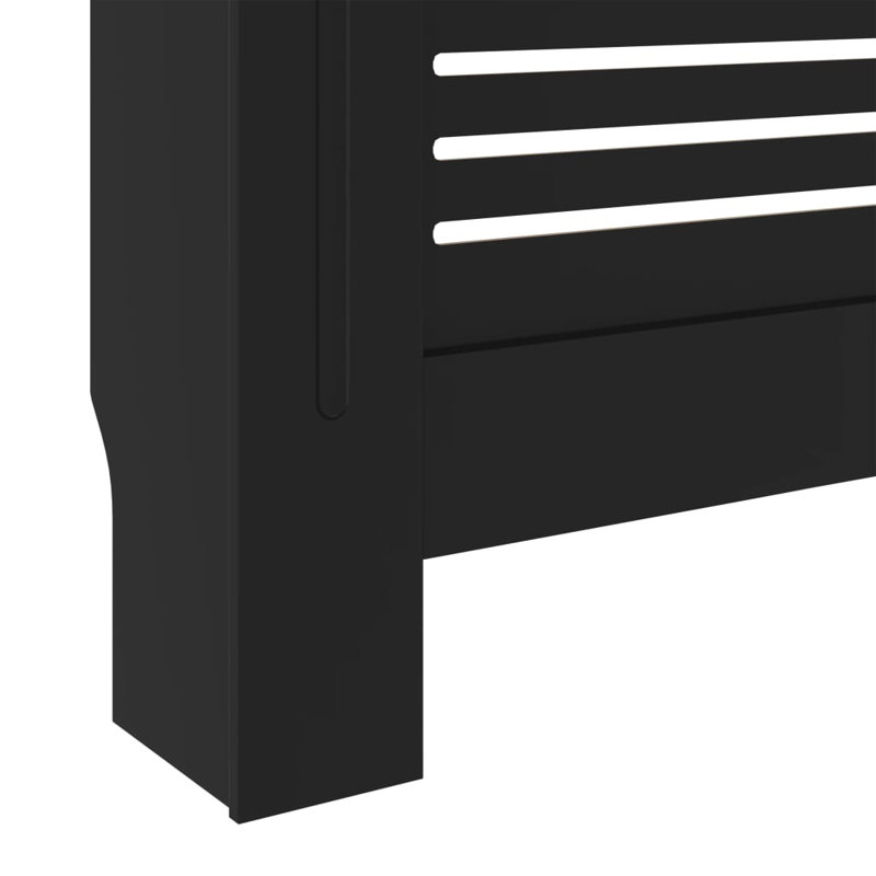 Io Adjustable Radiator Cover, Black