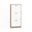 Armoire de rangement pour chaussures avec 3 tiroirs à panneaux blancs-450086178