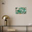 «Agate Emerald Cut Green Abstract», art mural par Art Remedy-102530188-103790530
