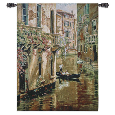 Cityscape, Landscape, Seascape Cotton Tapestry