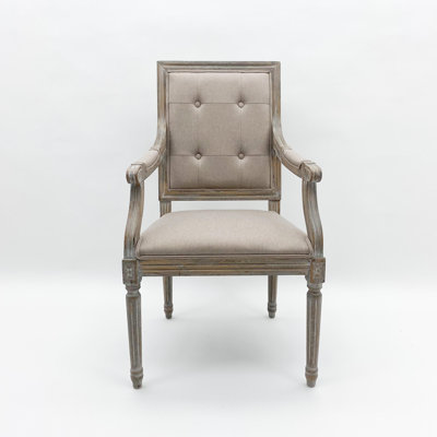 Dalton 45 cm H Linen Armchair