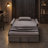 Light Gray Velvet Pull Out Loveseat Sofa Bed, Convertible Sleeper Couch for Small Study & Studio Apartment