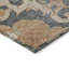 Tapis intérieur lavable en terre cuite et gris anthracite 9 pi x 12 pi