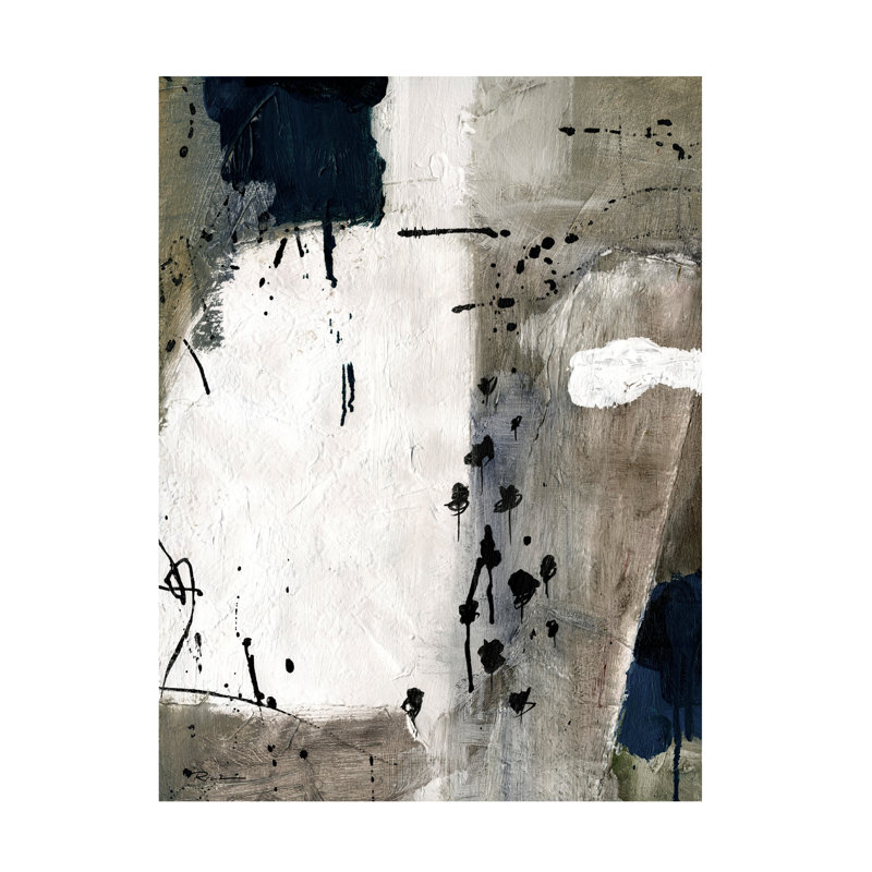 Art sur toile «Rich Lo Blue Trees», H 19 po x l 14 po