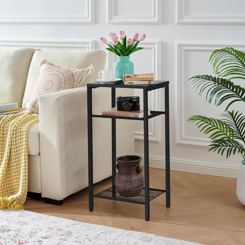 Ainoha End Table, Black