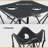 Square Yes Outdoor Camping Table , 24 " W 22 " D-112970190