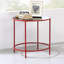 Silverlock Glass Top End Table-1128665651