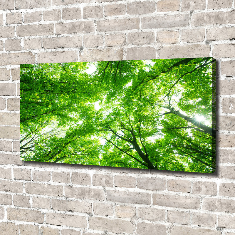 Union Rustic Green Forest - Wrapped Canvas Art Prints | Wayfair.co.uk
