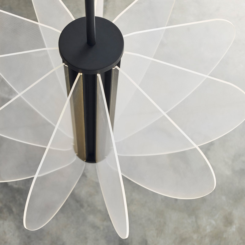 Nyra 28 Chandelier, Nightshade Black