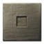 3" x 3" Metal Square Decorative Tile Insert-134724237