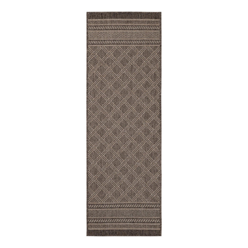 Indoor/Outdoor Trellis Area Rug, Runner 2' x 6'1"
