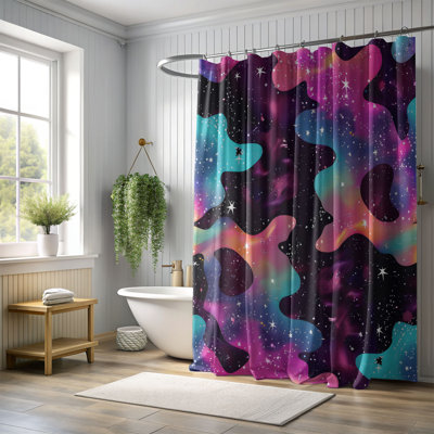 Rideau de douche Starry Brilliance - Premium