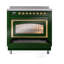 ILVE Nostalgie II Noblesse 36 po à induction, éléments à induction (porte vitrée)-874508713