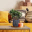 Textured Concrete Effect Face Oval Planter-2088344408-2088344410