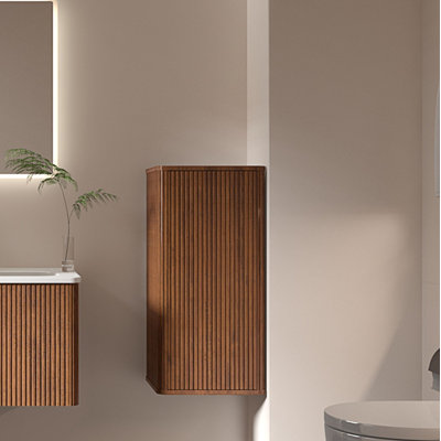 Bathroom Floating Side Cabinet, Wall-Mounted Storage Cabinet